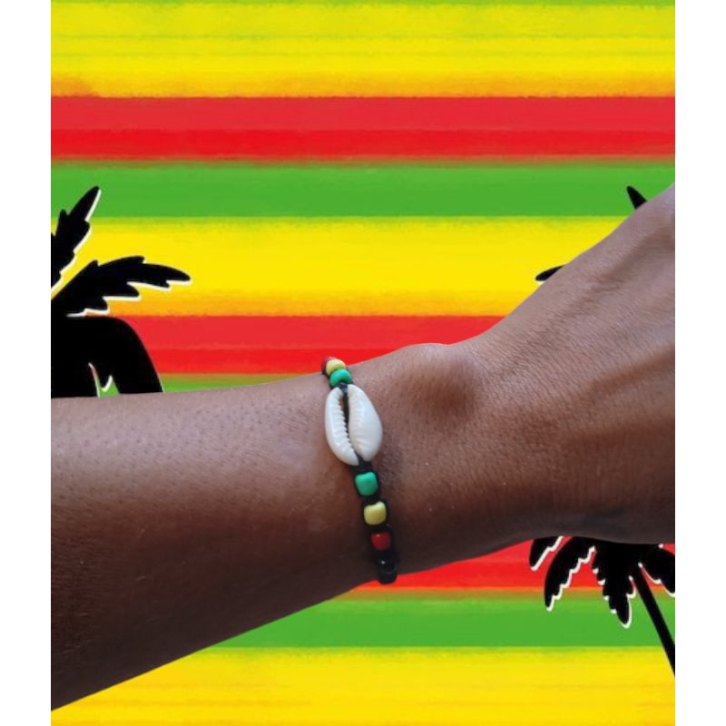 1 pulseira/tornozeleira macrame artesanato moda praia com buzios natural reggae hipper.