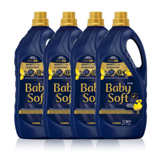 Kit 4 Amaciante Baby Soft Infinity Care Dark Blue 3L