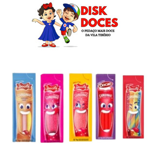 Goma Docile Tubes 12un Sabores sortidos