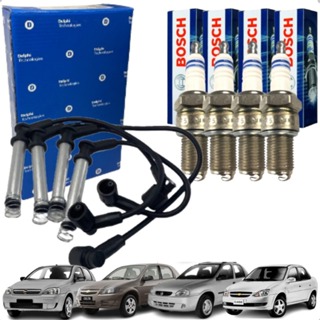 Kit Cabo Delphi E Vela Bosch Original Celta Corsa Classic 1.0 Flex em Oferta na Shopee