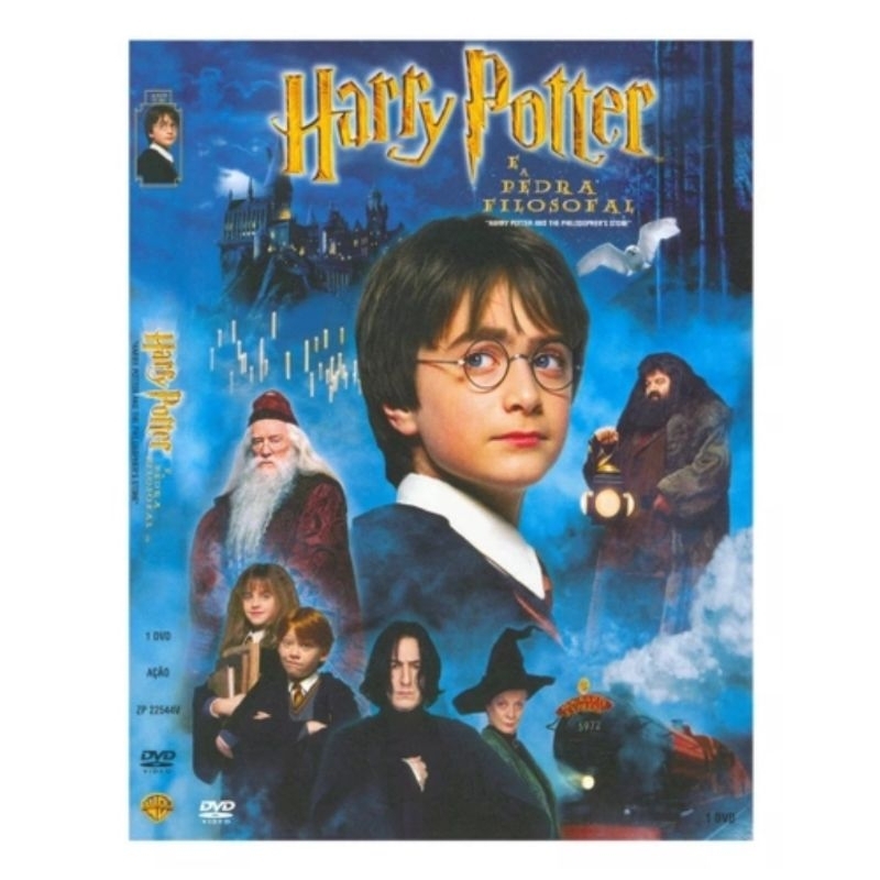 DVD Harry Potter e a Pedra Filosofal - Edição Especial, DVD Duplo - Ano 1 - Original