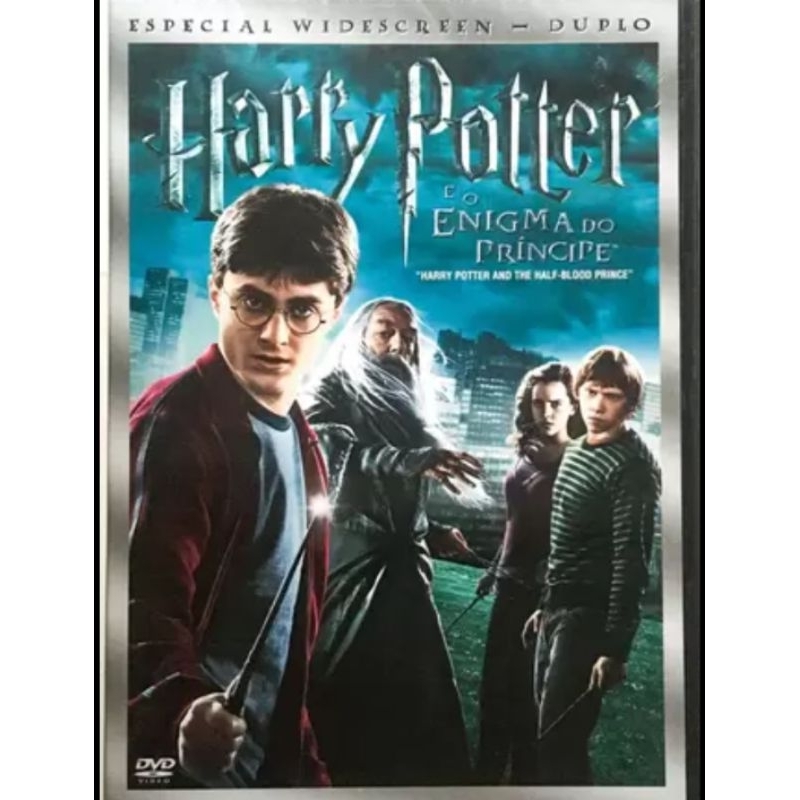 DVD Duplo Harry Potter e o Enigma Do Príncipe - Original - Com Encarte