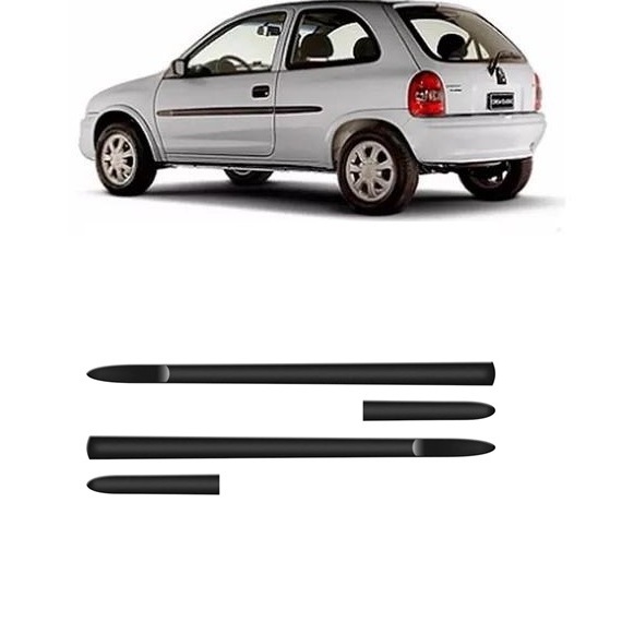 Friso Lateral Do Corsa Wind 2 Portas 1994 1995 1996 1997 1998 1999 2000 2001 2002 Modelo Largo