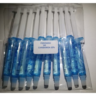 Clareador Dental Caseiro Advantive 10 unidades 22% 3g.