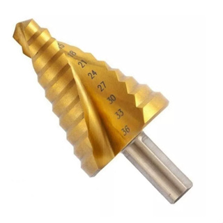 Broca Escalonada Espiral Fertak Profissional em Oferta na Shopee