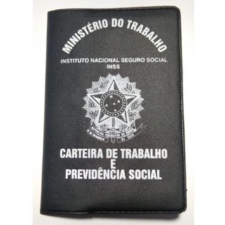 Capa Protetora CTPS, porta documento P/ Carteira profissional De Trabalho Previdencia .cartao., PROMOÇÃO