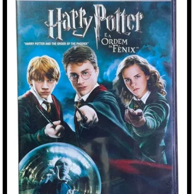 *COM IMÃS E PANFLETO* DVD Harry Potter e a Ordem Da Fênix - Com Imã e Panfletos - Original Completo