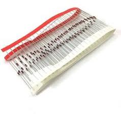 Kit 100 Unidades 1N4148 Diodo Rápido de Sinal 300mA 75V PTH em Oferta na Shopee