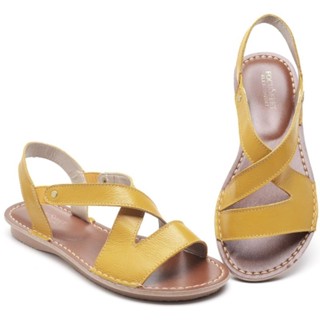 Sandália de Couro Legítimo macia flexível em promoção em Oferta na Shopee