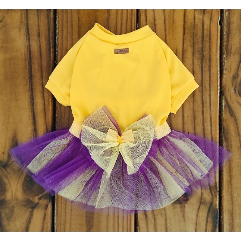 Vestido Pet Carnaval / Vestido para Cachorro/ Vestido pet/f Fantasia Pet