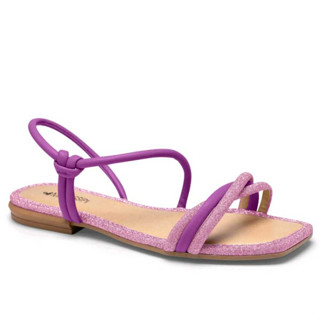 SANDALIA MISSISSIPI ORIGINAL FEMININA CALCE FACIL TIRAS COM BRILHO CONFORTO CASUAL LANCAMENTO