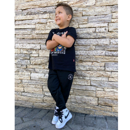 Calça Moletom Moletinho Infantil Menino Inverno em Oferta na Shopee