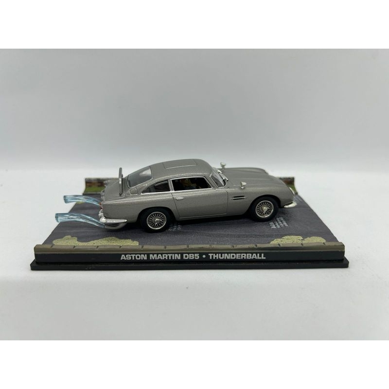 Miniatura Carro de Coleção 007 James Bond - Aston Martin DB5 + Fasciculo/revista n.11 Decoração Original