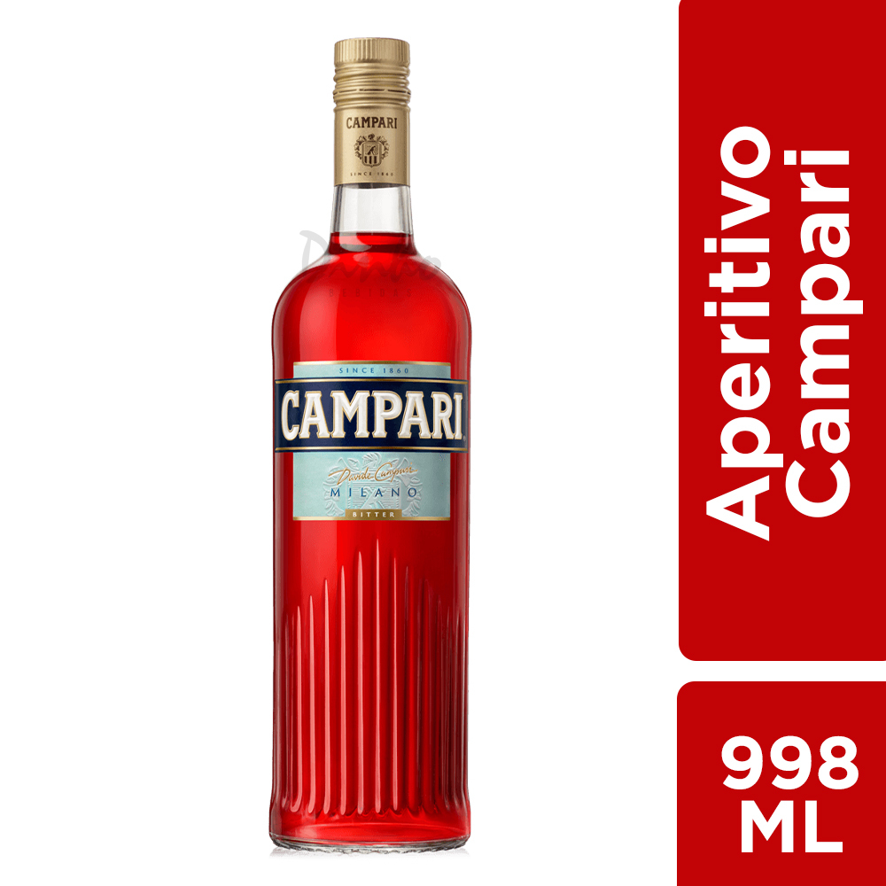 Aperitivo Campari Bitter 998ML - Garrafa Nova em Oferta na Shopee