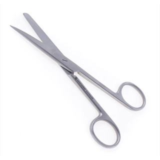 TESOURA CIRUR. ROMBA/FINA 13 CM CURVA E 15 CM RETA (ESCOLHE A SUA).
