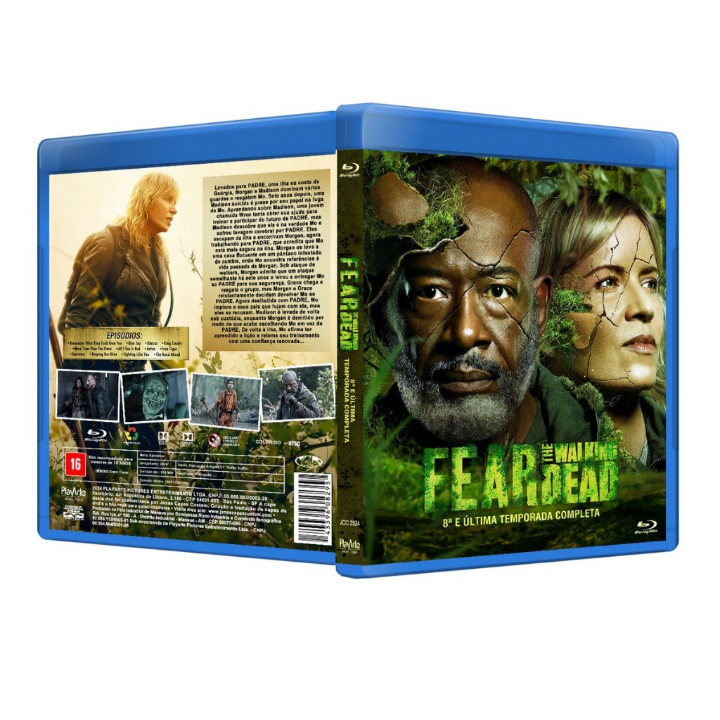 Blu-ray: Fear The Walking Dead - Temporadas DUB/LEG [PERSONALIZADO]