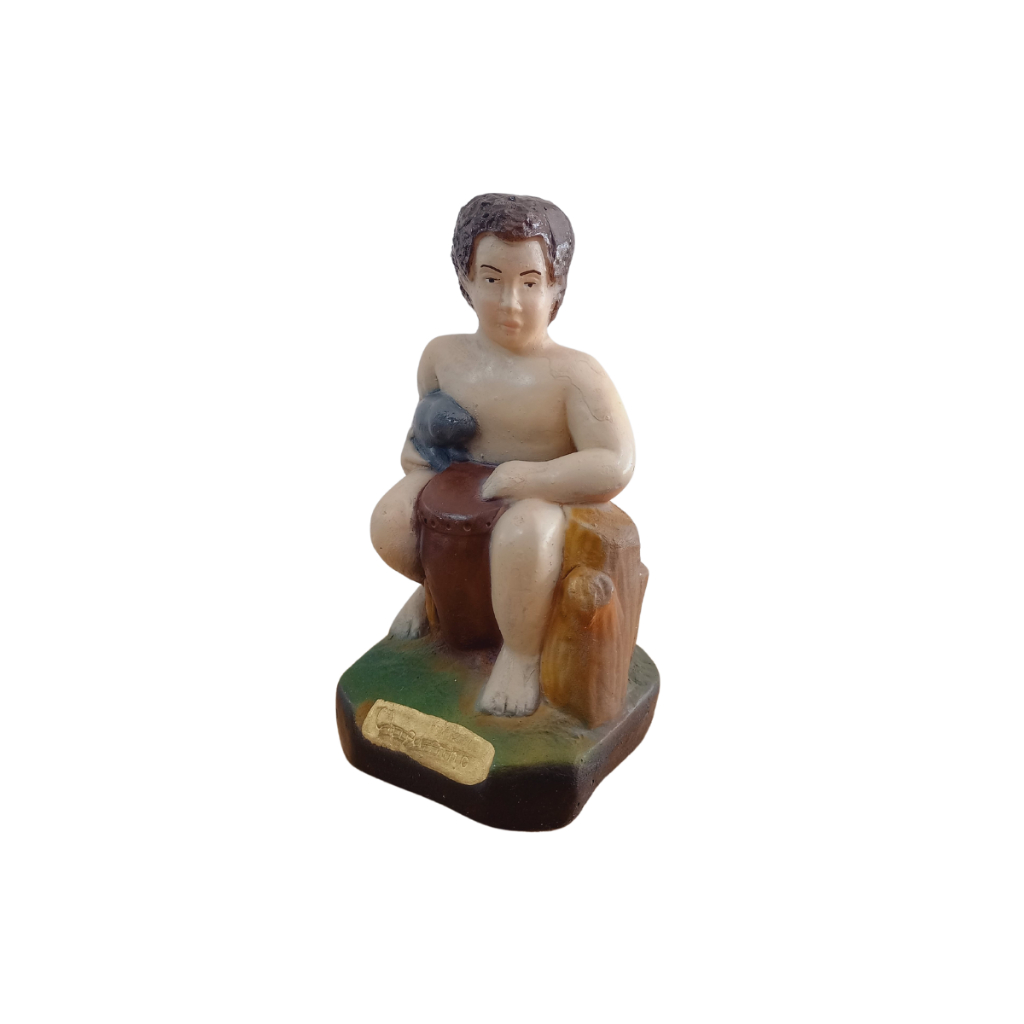 Imagem Ere Chiquinho 17CM SENTADO - ESCULTURAS DE UMBANDA E CANDOMBLÉ