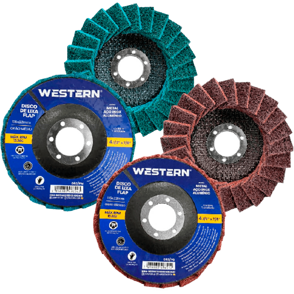 Disco Flap Feltro Lixa Grão 22,23mm 4.1/2 Pol. Desbaste Limpeza Metal Aço Inox Alúminio Polimento em Oferta na Shopee