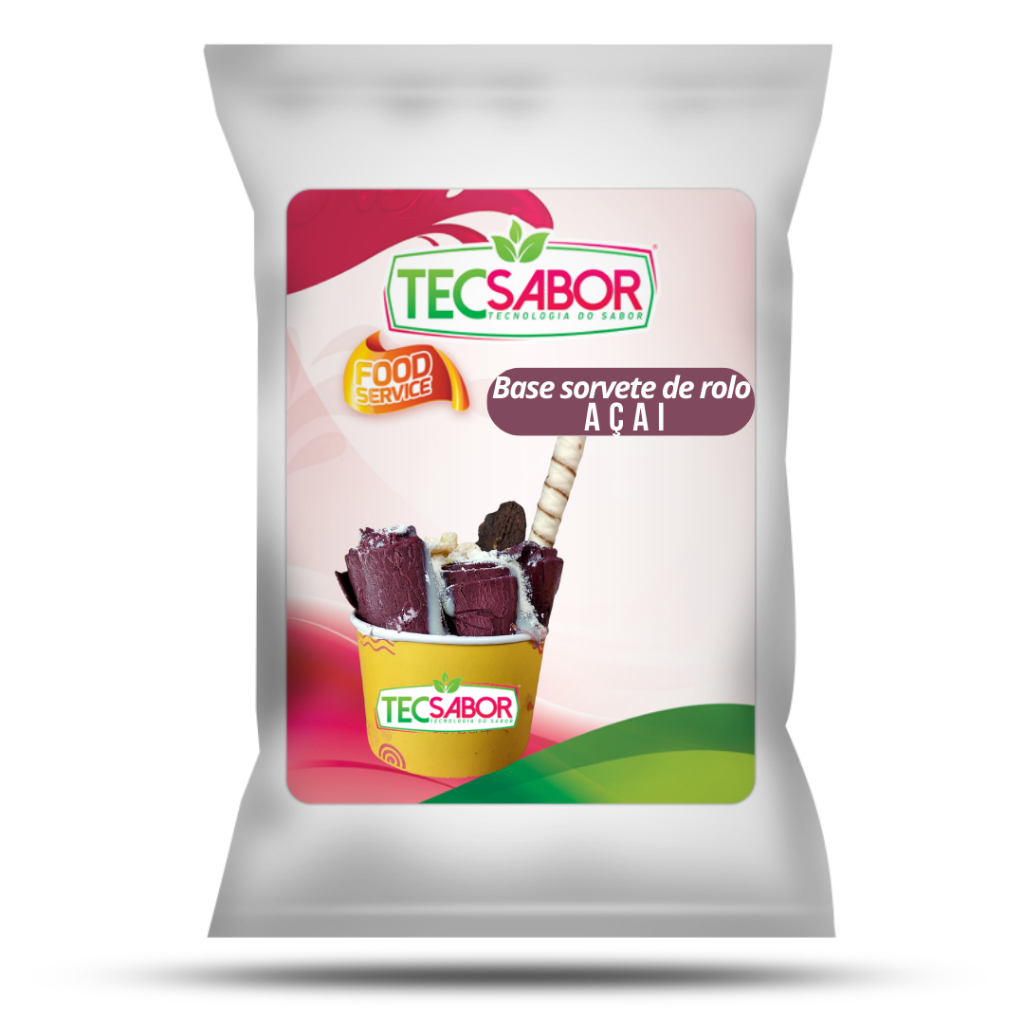 Base para Sorvete na Chapa Açai Tecsabor