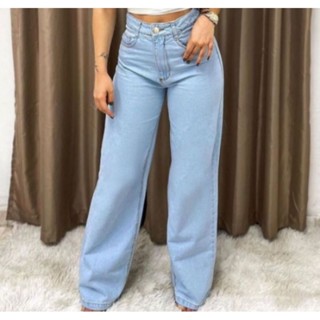 Calça Jeans Wide Leg Clara Lisa