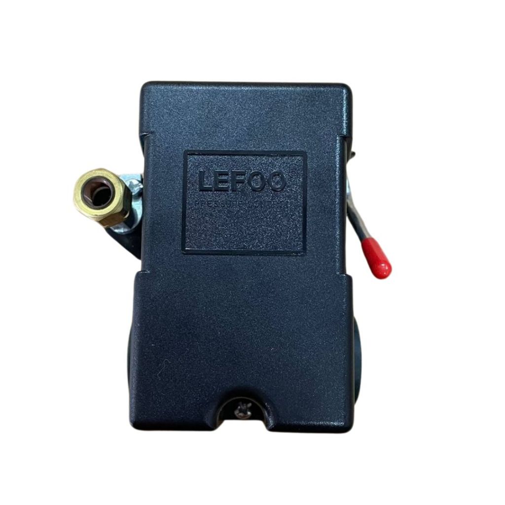 Pressostato Automático Alta Pressão 130 A 175 Psi Lefoo 1 Via Silencioso Para Compressor Ar Alta Qualidade Anti Ferrugem Corrosão