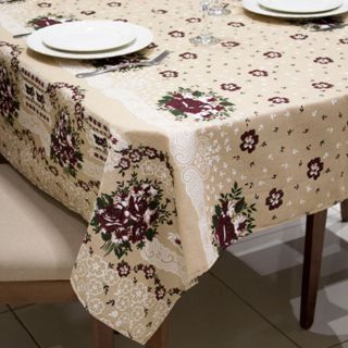 Toalha de Mesa Rústica 3,00m x 1,45m em Tecido Linhão 10 Lugares  Estampada Retangular em Oferta na Shopee