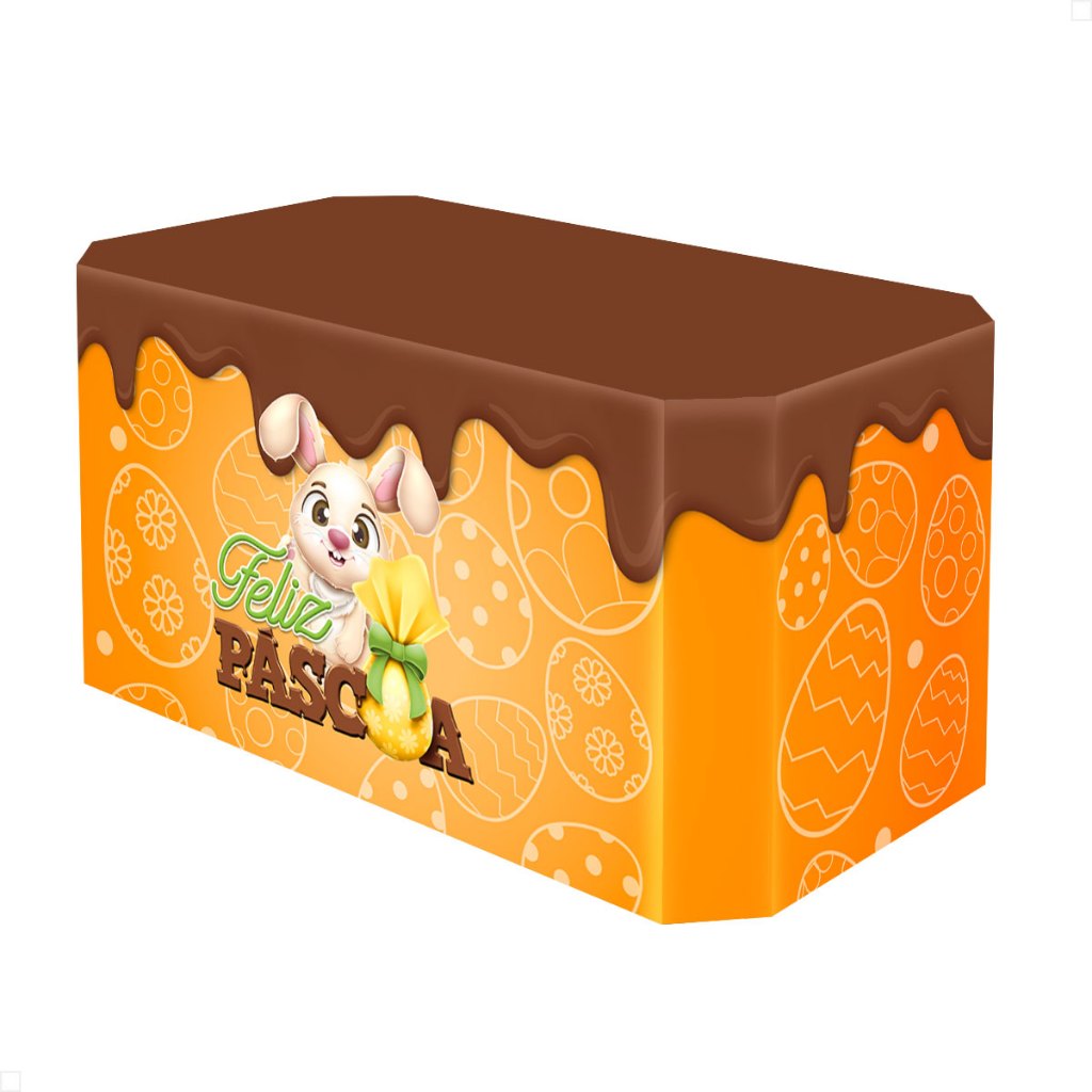 Capa Toalha de Mesa Páscoa Chocolate Decoração de Festa Forro Veste Fácil Sublimado Em Tecido em Oferta na Shopee