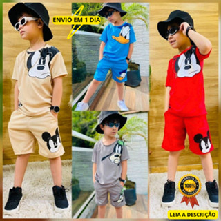 conjunto verao camisa+bermuda_mickey