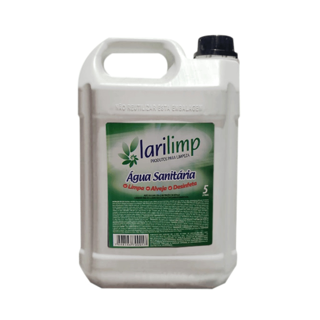 Água Sanitária Larilimp - Galão 5L