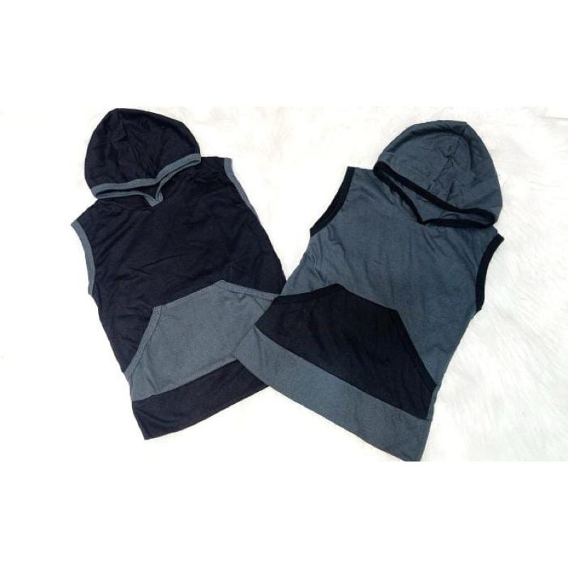 regata com capuz infantil