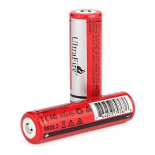 Kit 2 Bateria 18650 9800mah 4.2v Para Lanterna Tática Led