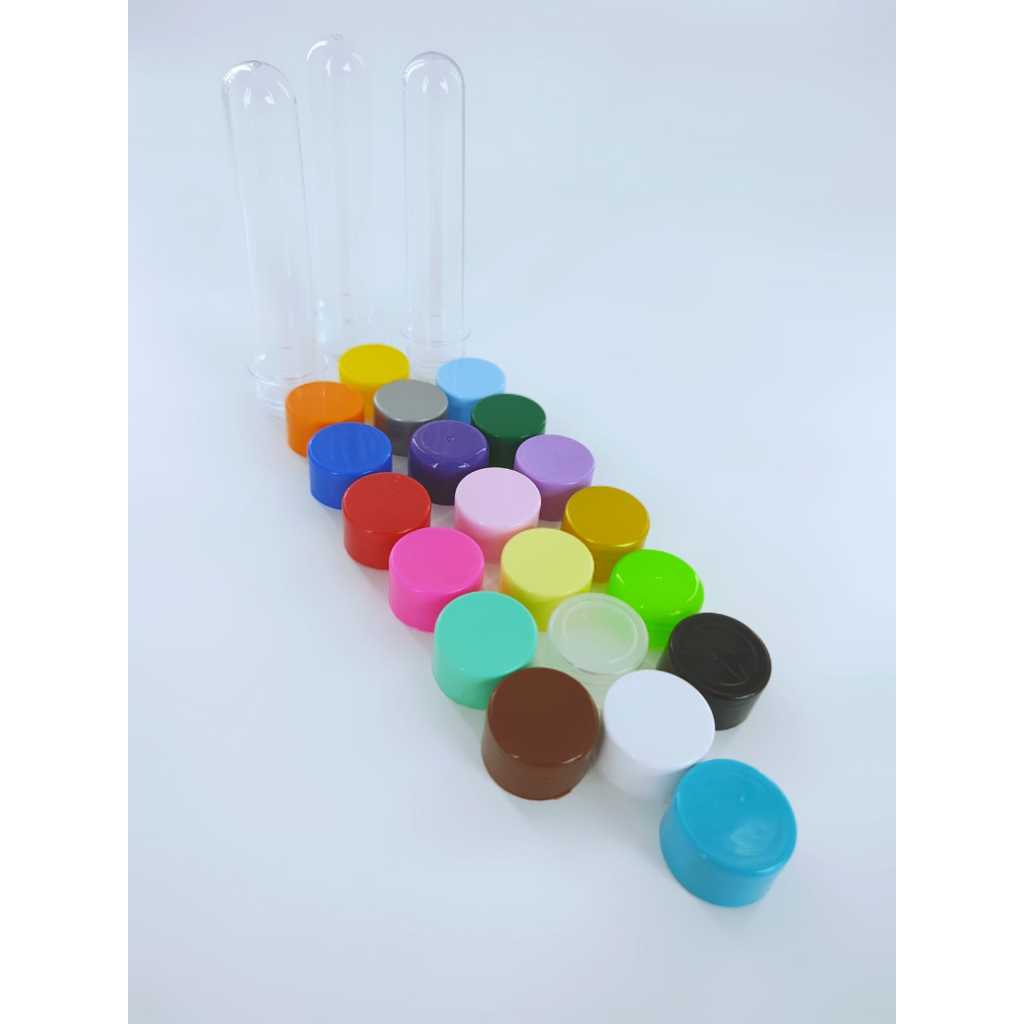 15 Tubetes tubo tubet de acrílico 13 cm Diversas Cores Lembrancinhas Festas art milly