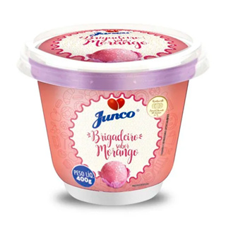 Doce Brigadeiro Sabor Morango Pronto 400g - Junco em Oferta na Shopee