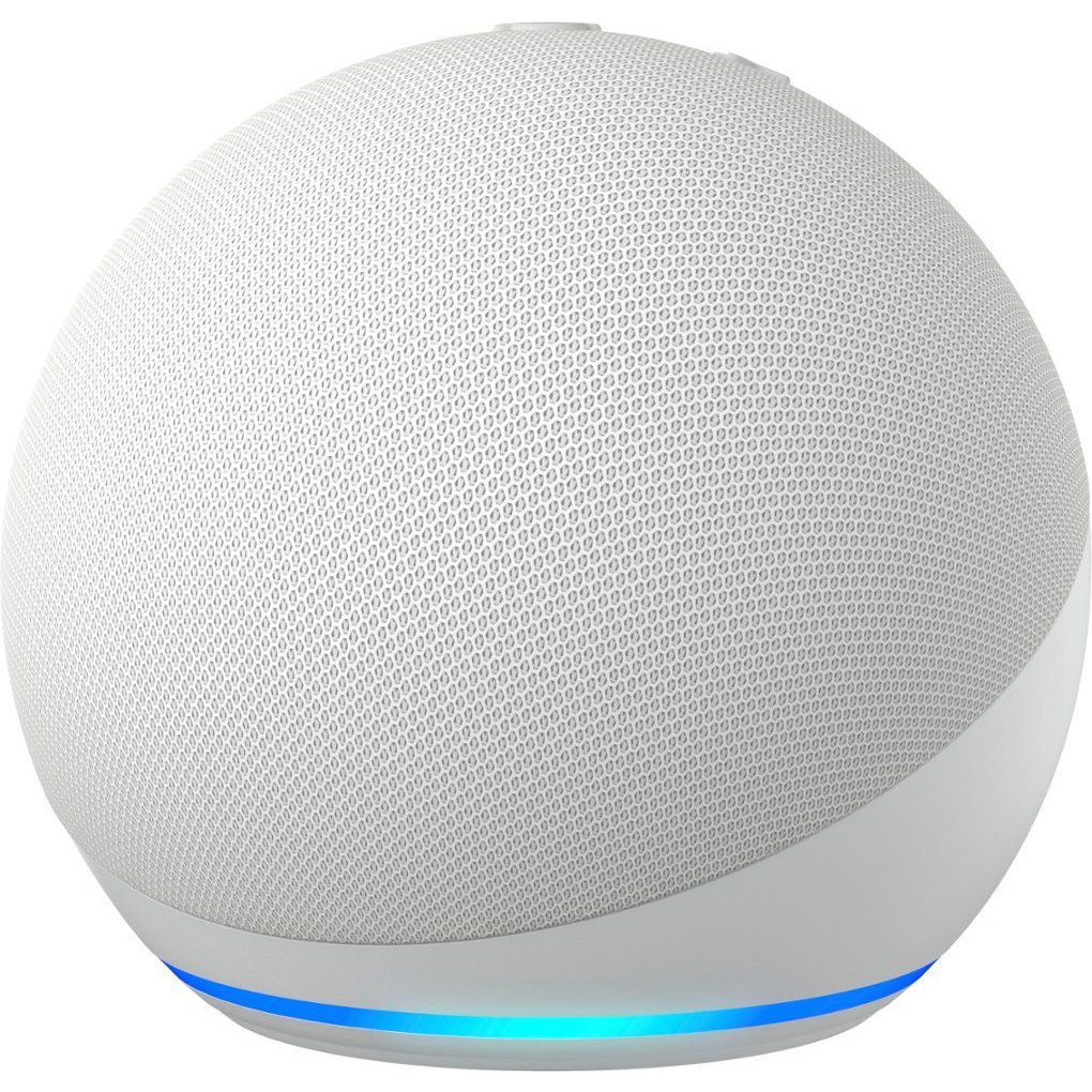 Echo Dot (5ª Geração): Smart Speaker com Alexa - Cor Branca — R$ 445,50 em Shopee