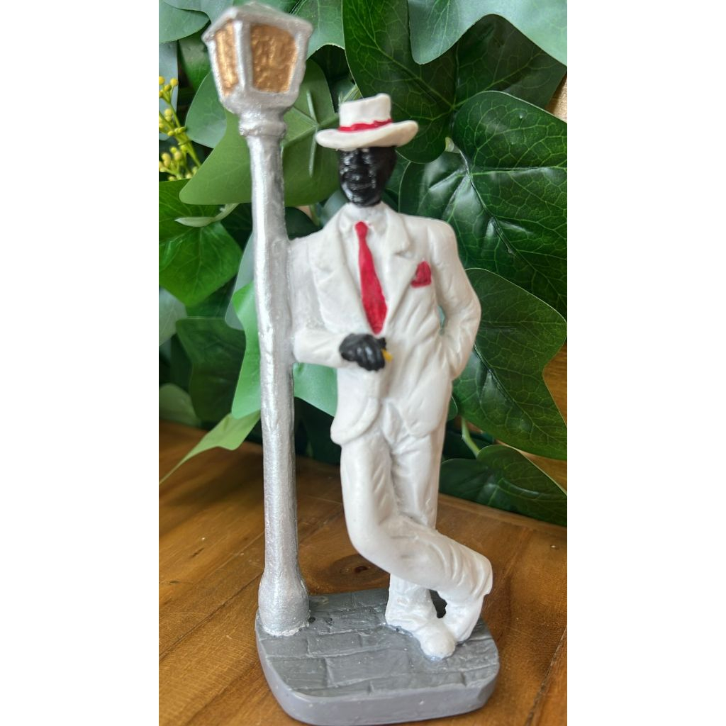 Zé Pelintra No Poste Umbanda Candomblé Imagem 17 cm