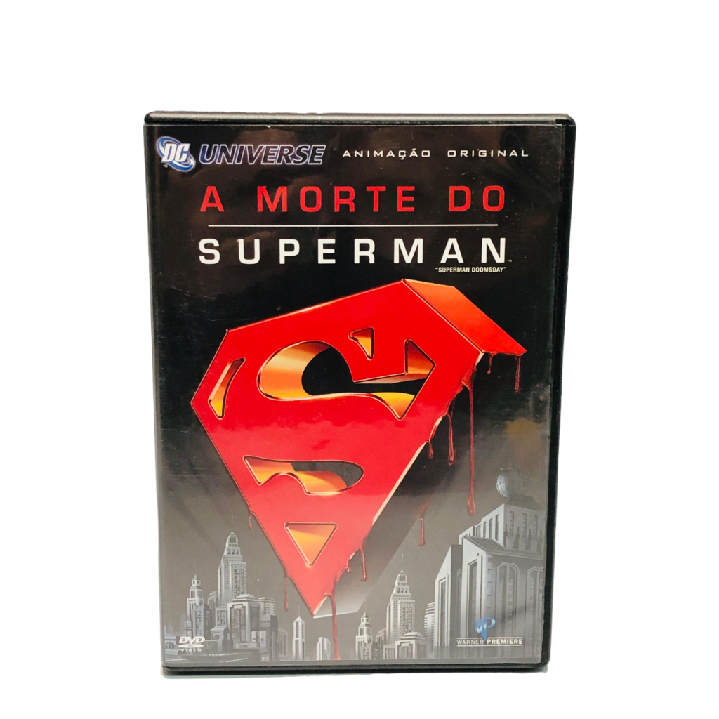 Dvd A Morte Do Superman Dc Comics Dublado E Legendado