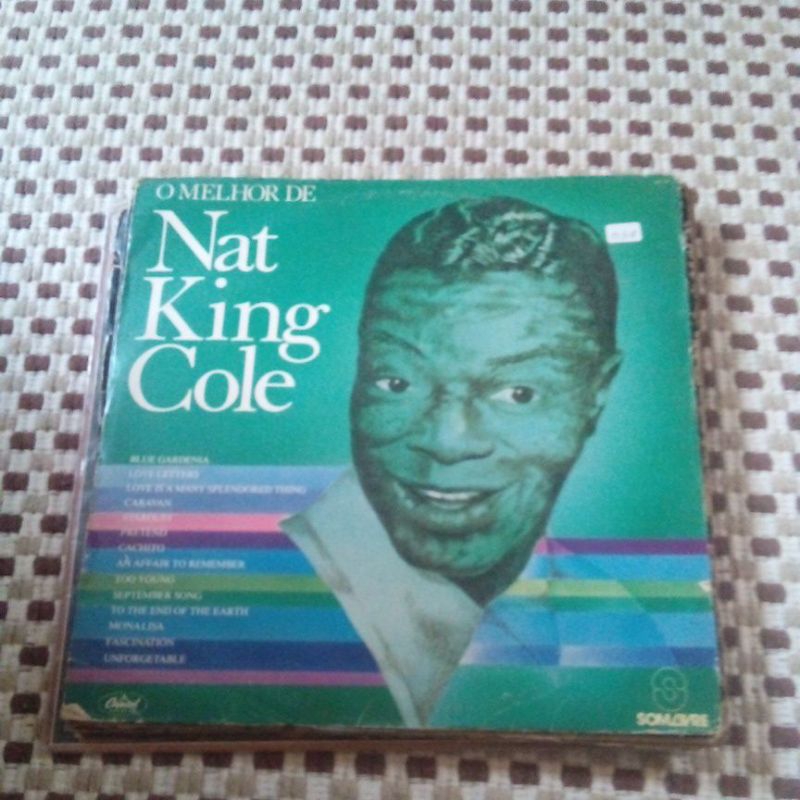 Disco Vinil O Melh9r de Nat King Cole