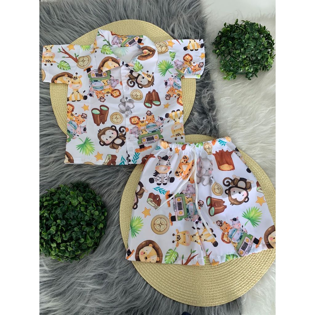 Conjunto Mauricinho Safari