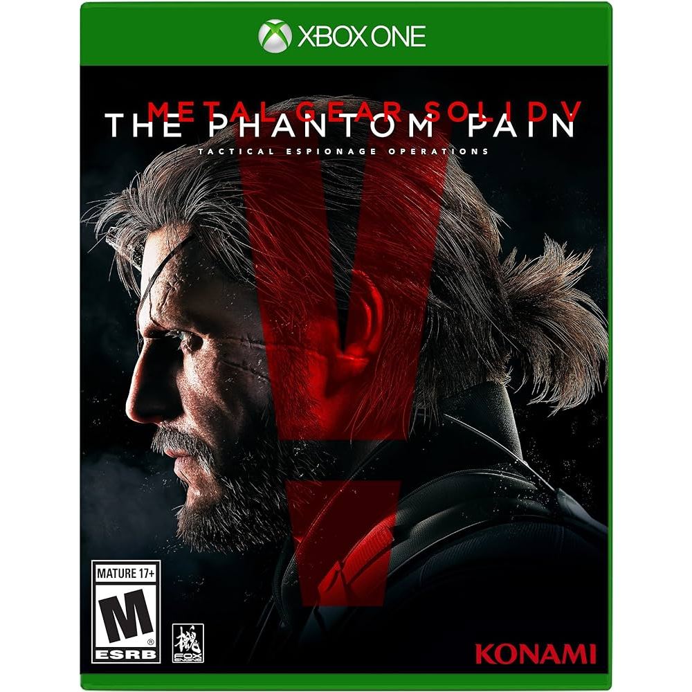 METAL GEAR SOLID V  THE PHANTOM PAIN - XBOX ONE - JOGO ORIGINAL - MÍDIA FÍSICA - XONE