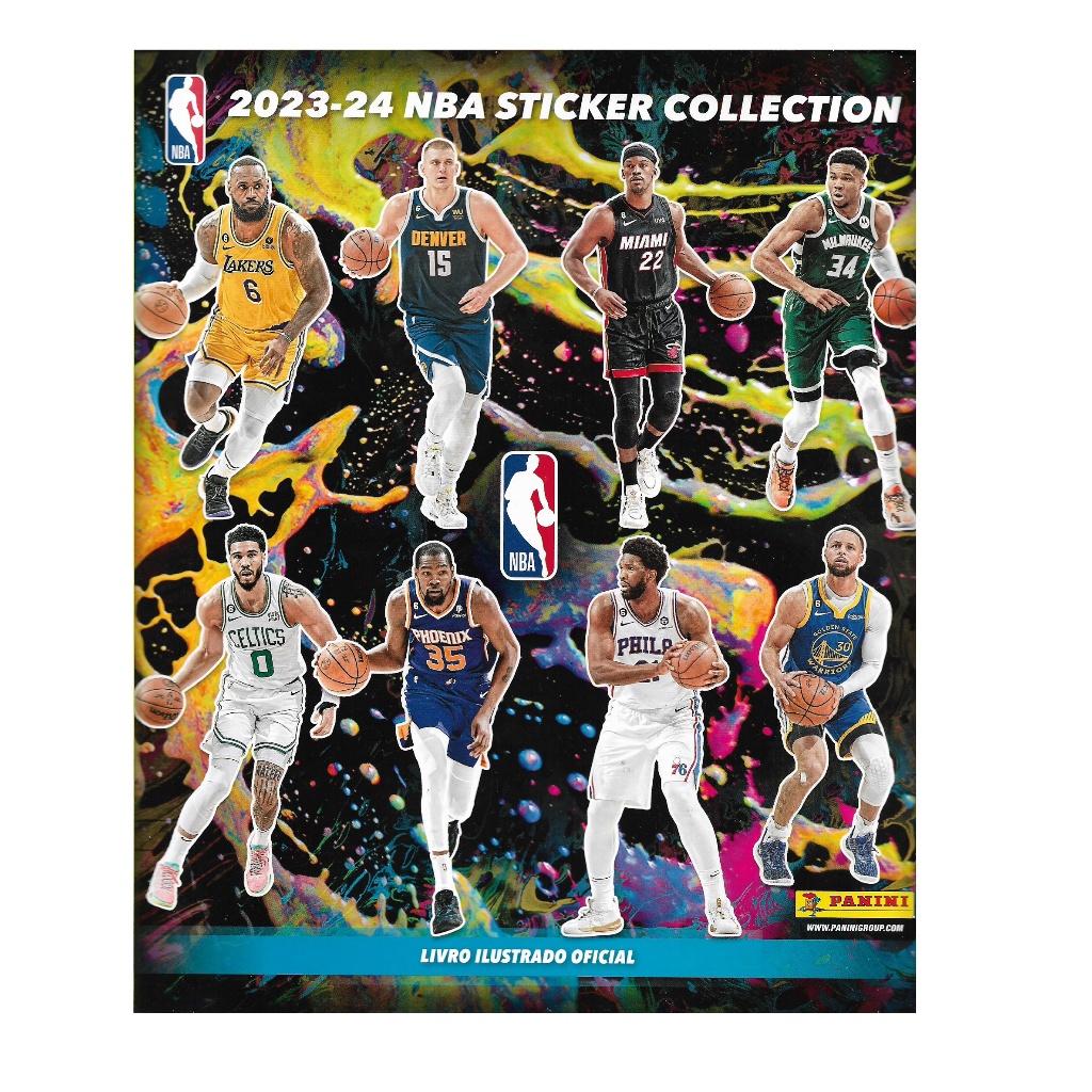 Lote 50 Figurinhas Diferentes Nba 2023/2024 - Sem Álbum