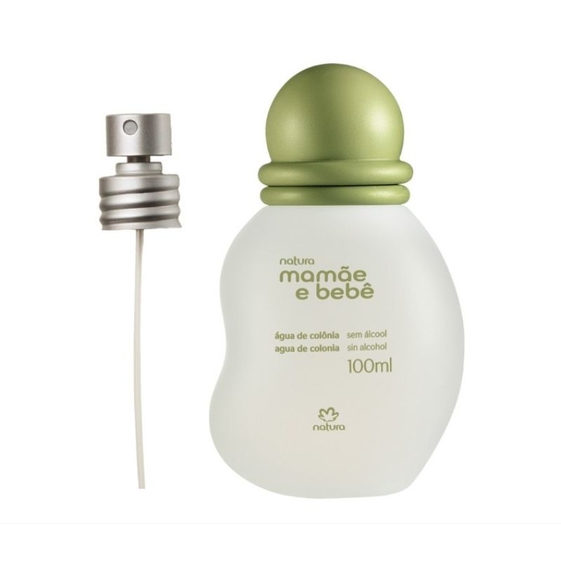 Perfume Mamãe e Bebê Água de Colônia com Válvula Spray Natura