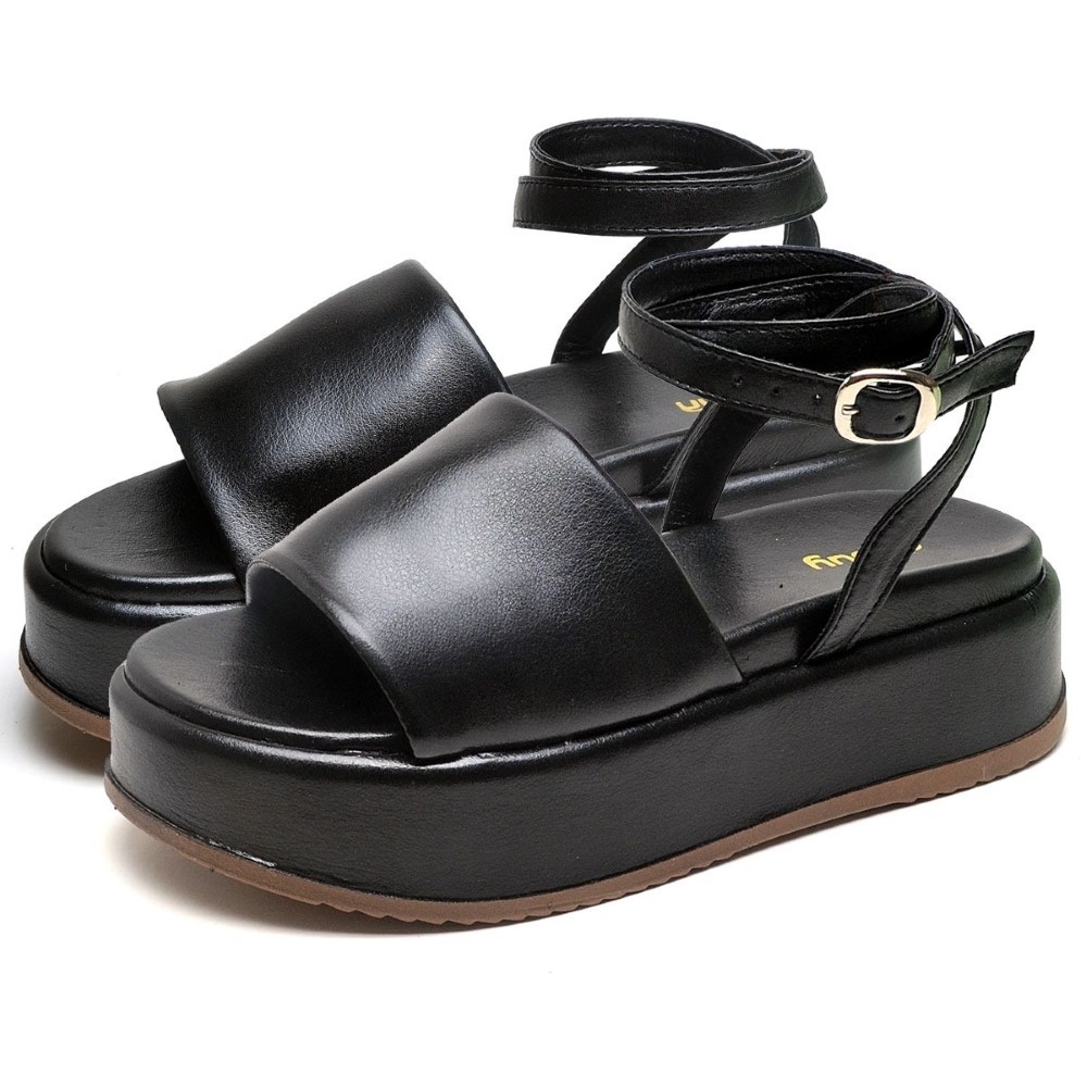 Sandalia Papete Dubuy Tamanco Feminino Preto Madu 2065DB em Oferta na Shopee