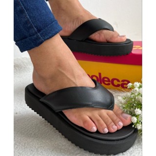 Chinelo Feminino Moleca Flatform Stretch 5489100