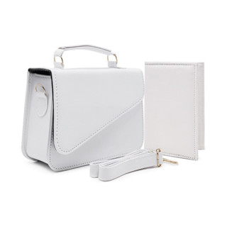 Bolsa Feminina Pequena Ombro Mini bag Exclusiva + Carteira Slim: A Dupla Perfeita para Arrasar em Qualquer Ocasião