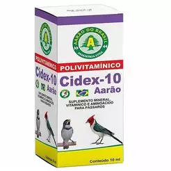 Cidex 10 Aarão - Polivitamínico - 10 Ml