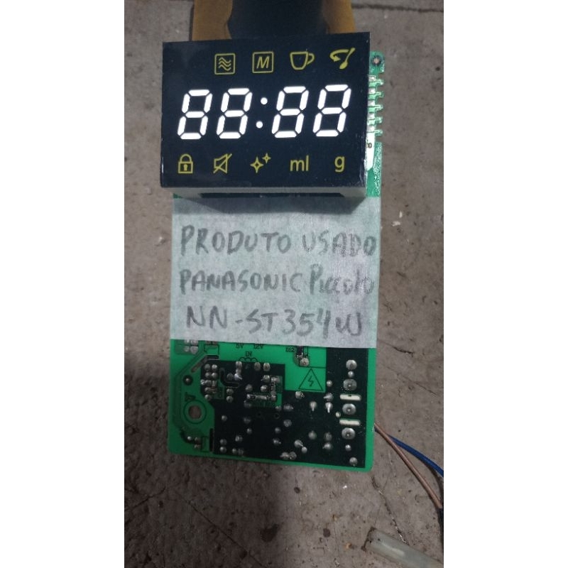 Placa Eletrônica Microondas Panasonic NN-ST354WRUN NN-ST354WRUK (LER DESCRIÇÃO)