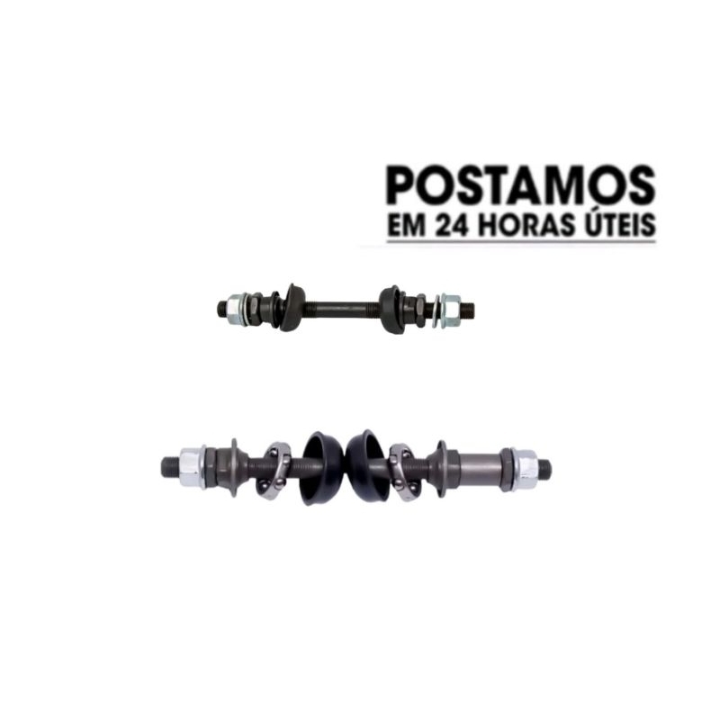 Eixo traseiro 3/8x175 Eixo dianteiro 3/8x140mm(eixo completo)