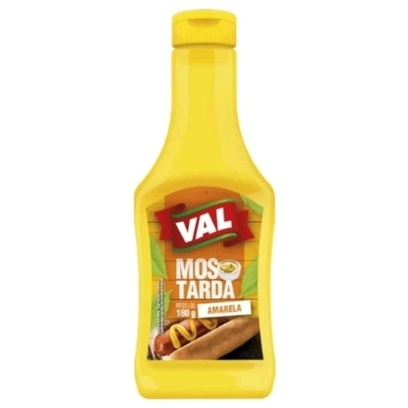 Mostarda Val Alimentos Bisnaga 180g