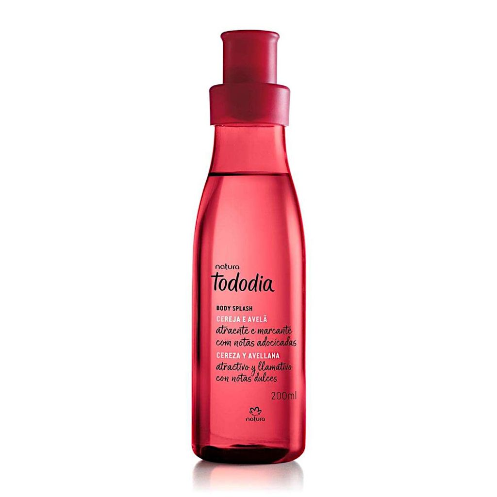 Natura Tododia Cereja E Avelã Body Splash Feminino 200ml