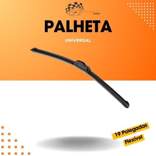 Palheta Automotiva Flexível 19″ Para DUCATO - COURIER - FIESTA HATCH/SEDAN - KA - FOCUS HATCH/FOCUS SEDAN - CIVIC - GOL - POLO - GOLF - SAVEIRO